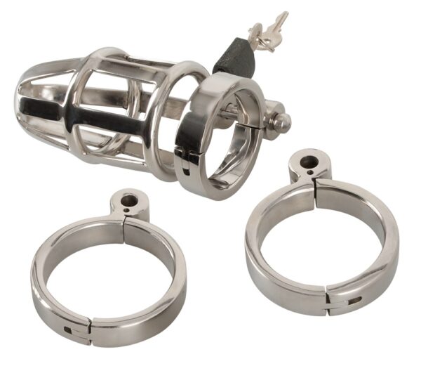 Chastity Cage Stainless Steel - obrazek 4