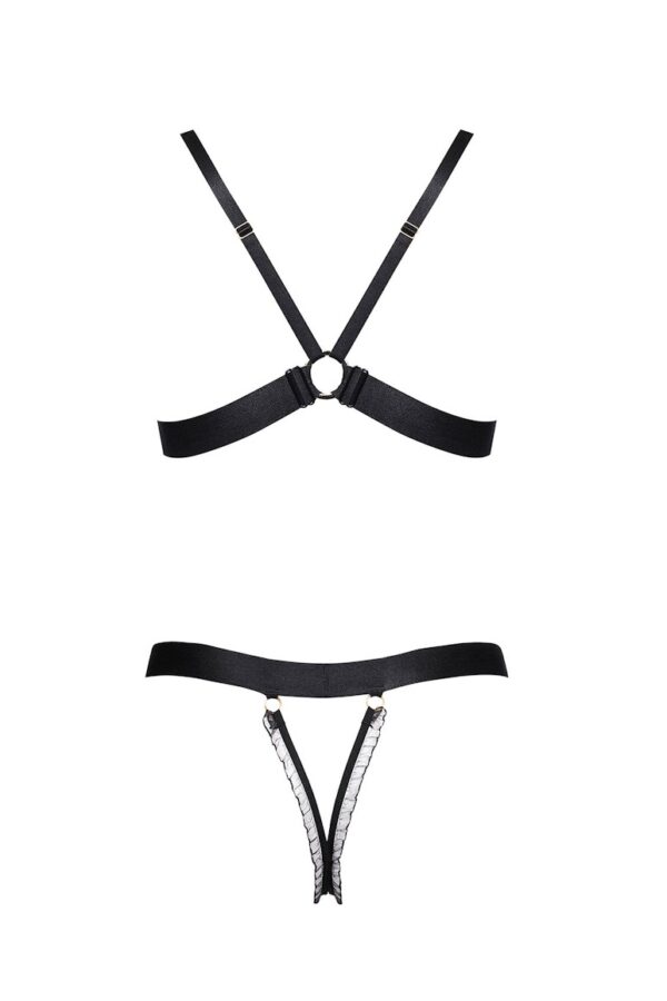 Bielizna   Christine S/M (komplet biustonosz + stringi/set bra + thongs) - obrazek 4