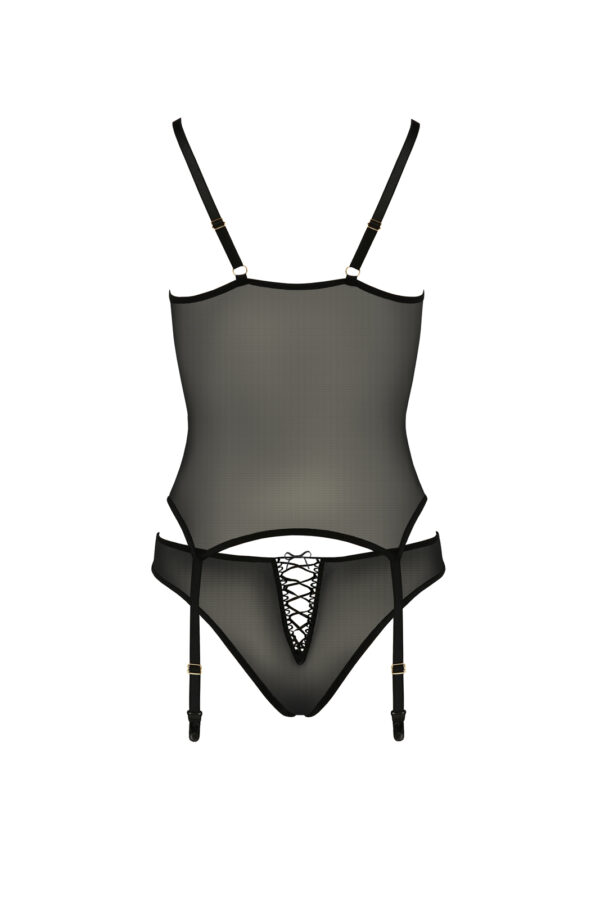 Bielizna LARA CORSET black XXL/XXXL   Casmir - obrazek 4