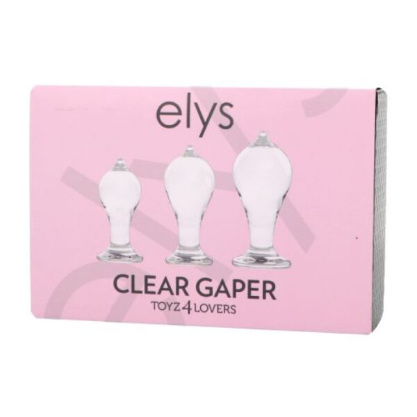 Set di Plug Clear Gaper - obrazek 4