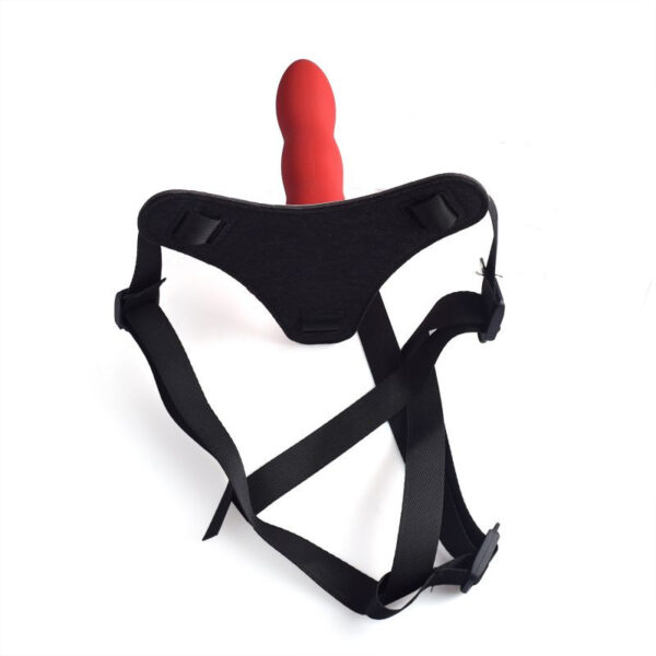 Cintura regolabile strap on Red Toyz4Lovers - obrazek 4