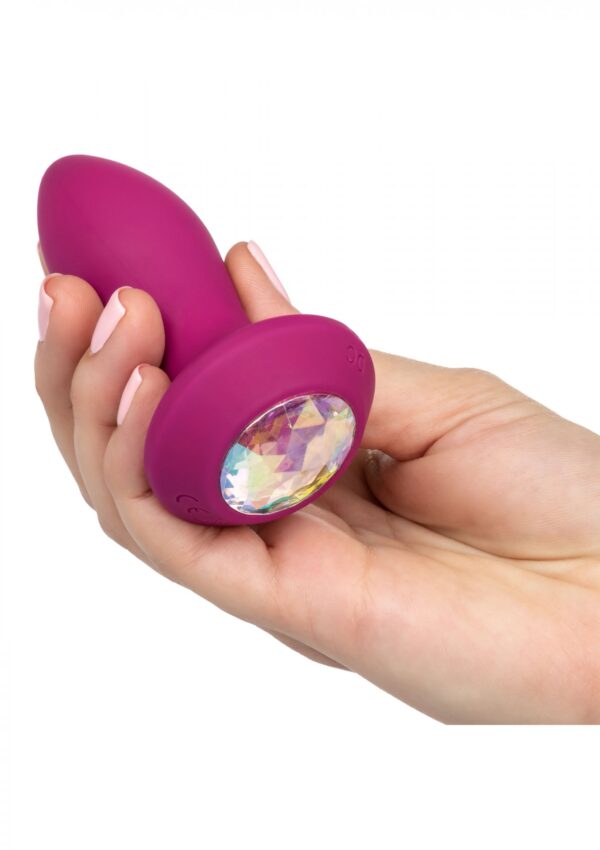 Vibrating Petite Crystal Probe Purple - obrazek 4