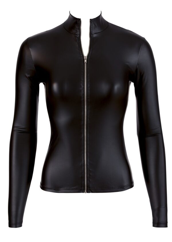 Long Sleeve Top Zip L - obrazek 4