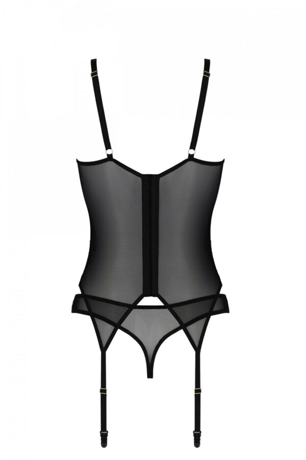 Bielizna DENERYS CORSET black S/M - obrazek 4
