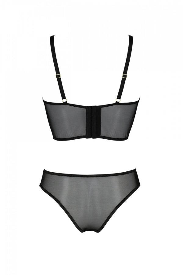 Bielizna DENERYS SET black XXL/XXXL - obrazek 4