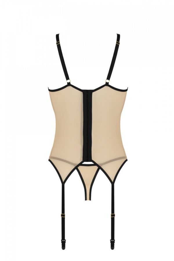 Bielizna DAISY CORSET beige S/M - obrazek 4