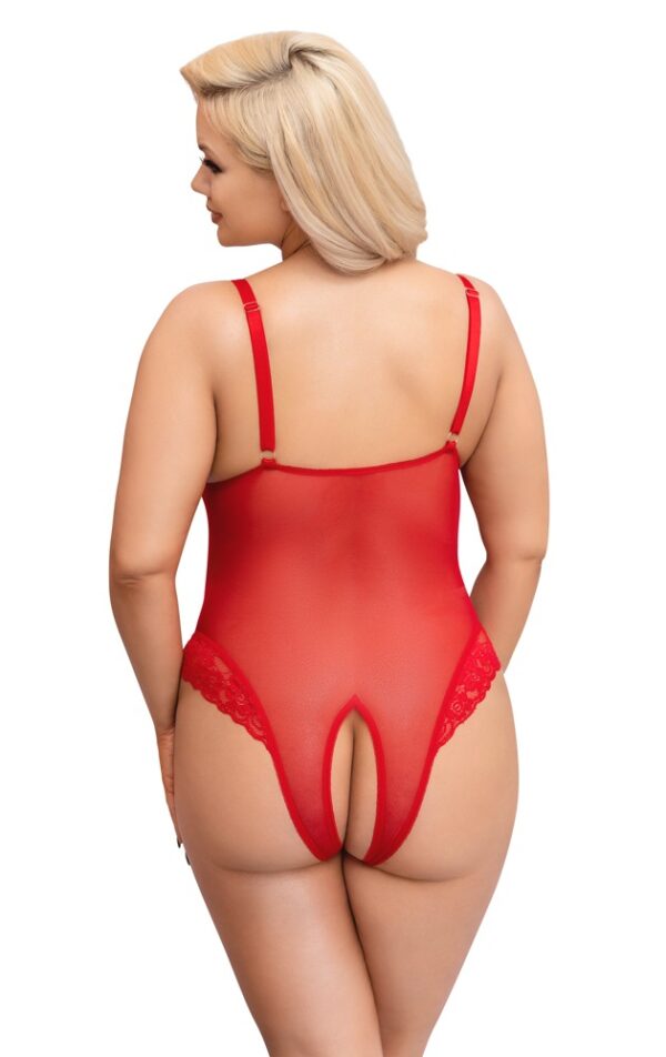 Crotchless Body red XL - obrazek 4