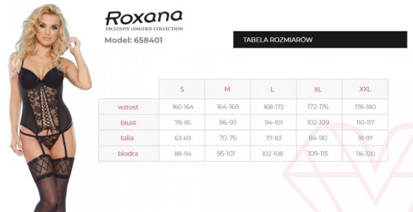 Gorset i stringi 6584 M - obrazek 4
