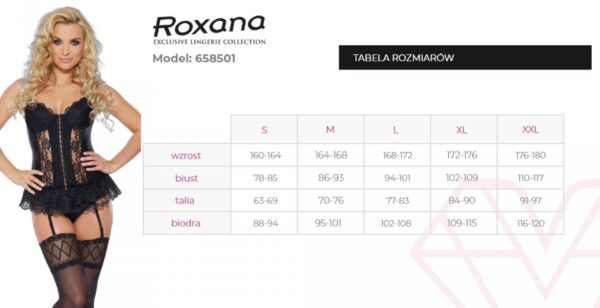 Gorset i stringi 6585 L - obrazek 4