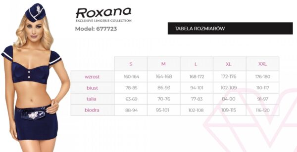Kostium stewardessy 6777 XL - obrazek 4