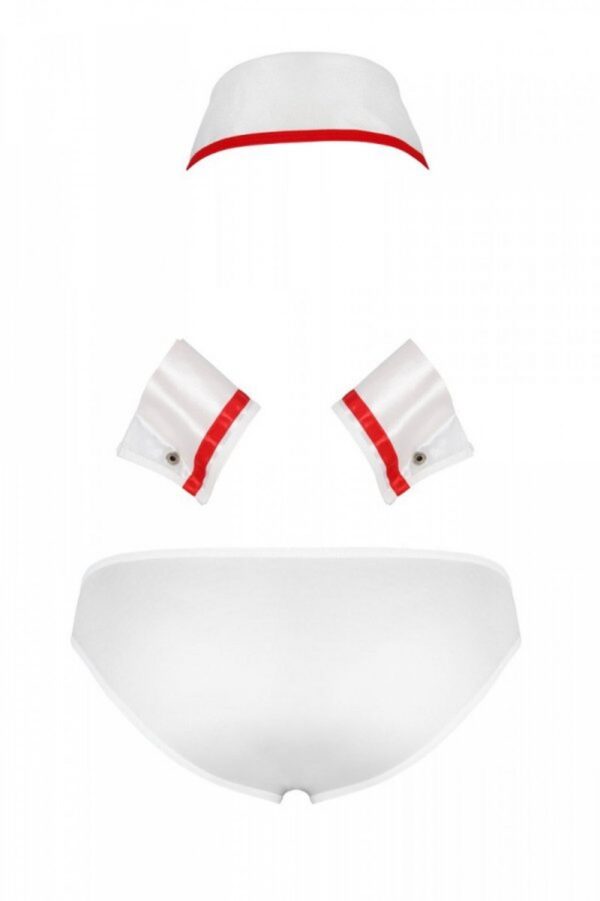 037 SET GREGORY white XXL/XXXL   Passion - obrazek 4