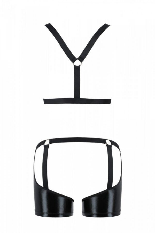 047 SET ARON black XXL/XXXL   Passion - obrazek 4