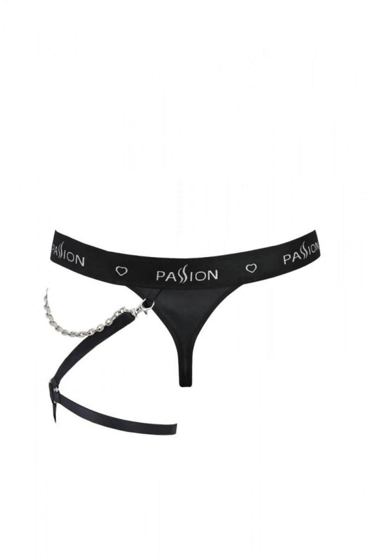 058 THONG BILL black S/M Passion - obrazek 4