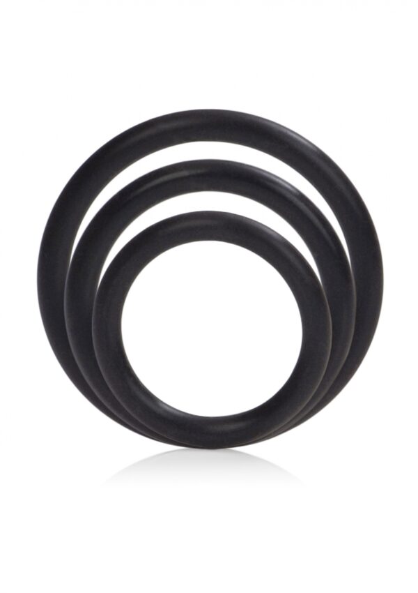 Silicone Support Rings Black - obrazek 4
