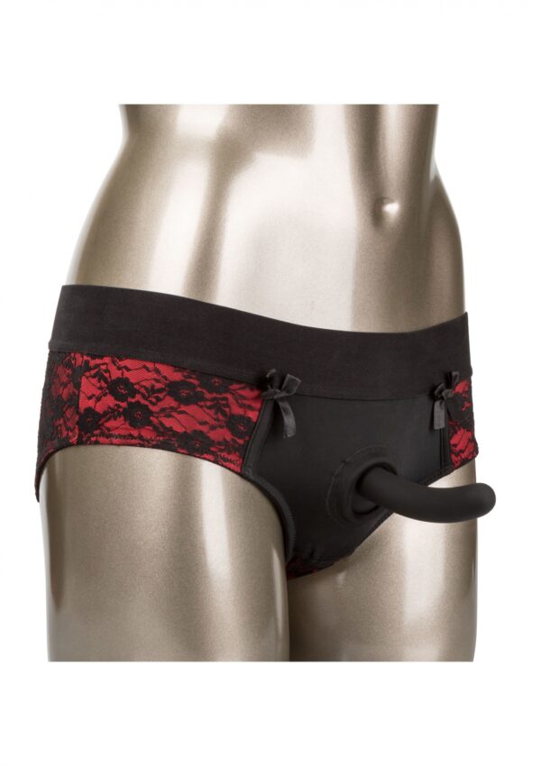 Scandal Crotchless Set L/XL Black - obrazek 4