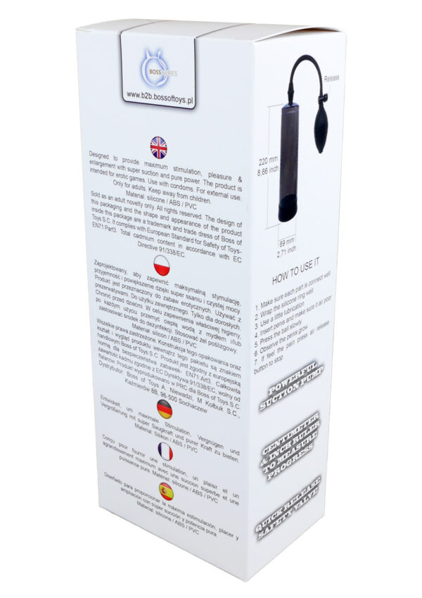 Pompka Powerpump   Black - obrazek 4