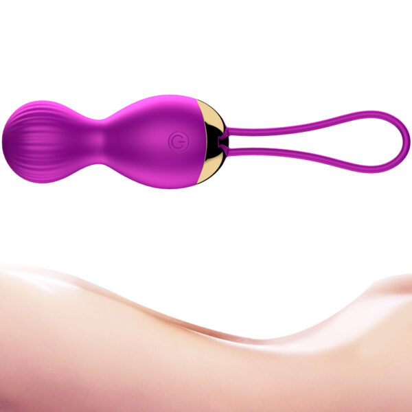Kulki Vibrating Silicone Kegel Balls USB 7 Function - obrazek 4
