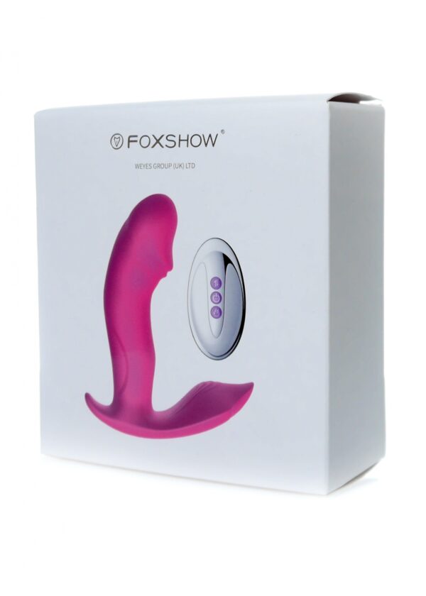 Stymulator Silicone Panty Vibrator and Pulsator USB 10 Function / Heating - obrazek 4