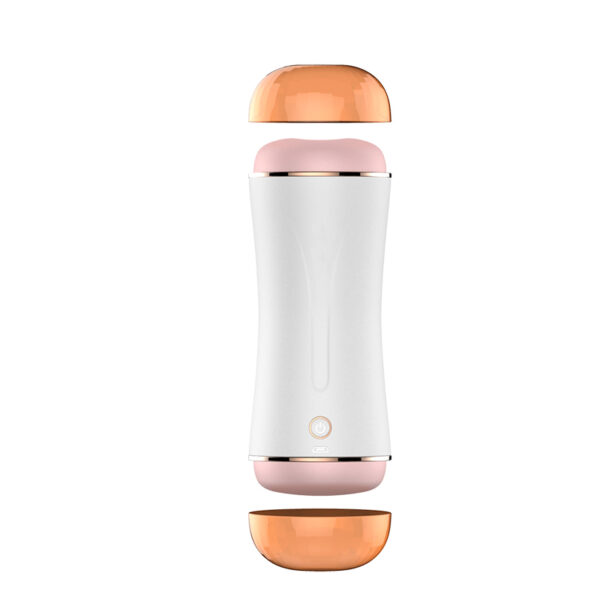 Masturbator   B   Series   Vibrating Masturbation Cup USB 10 function + Interactive Function / Double Ends - obrazek 4