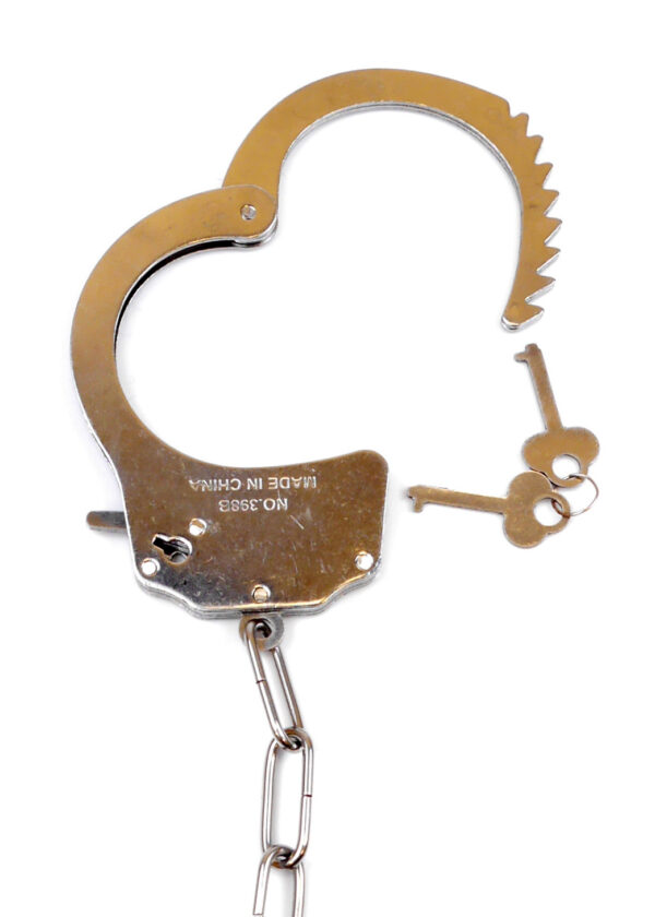 Kajdanki Fetish B   Series  Furry Cuffs Leopard - obrazek 4