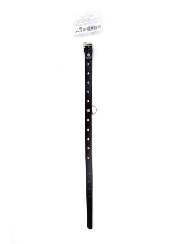 Fetish B   Series   Collar 2 cm silver crystal - obrazek 4