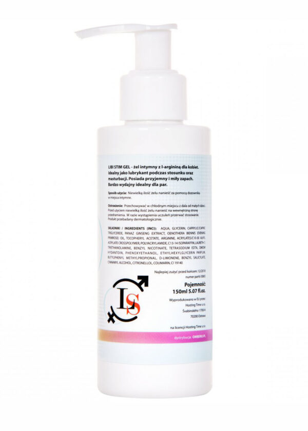 Supl.diety LibiStim Gel 150ml. - obrazek 4