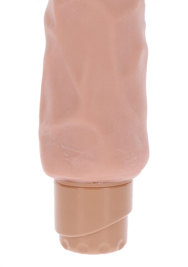 Dual Density Big Vibrator 9in. Light skin tone - obrazek 4