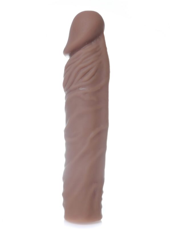 Stymulator Perfect Sleeve Mulatto   extends 4 cm - obrazek 4