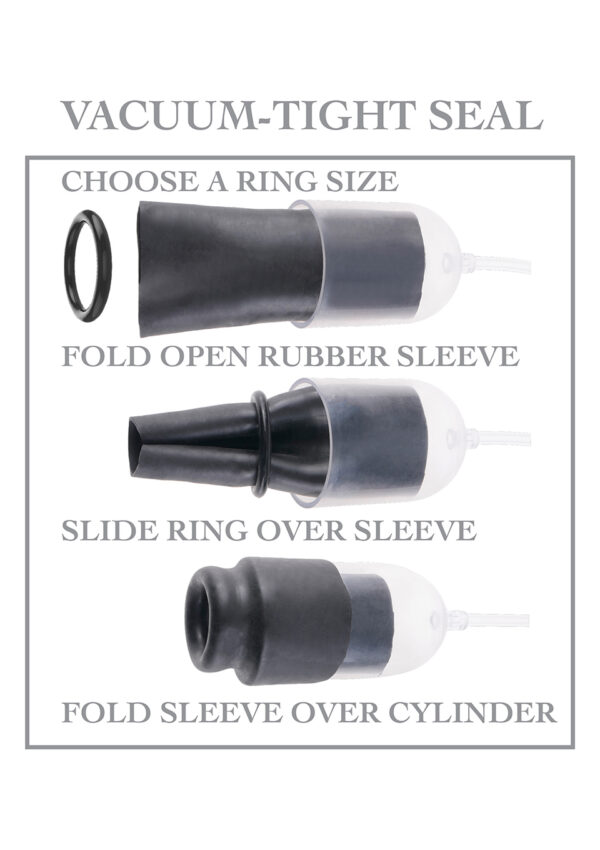 Suck NStroke Head Pump Black - obrazek 4