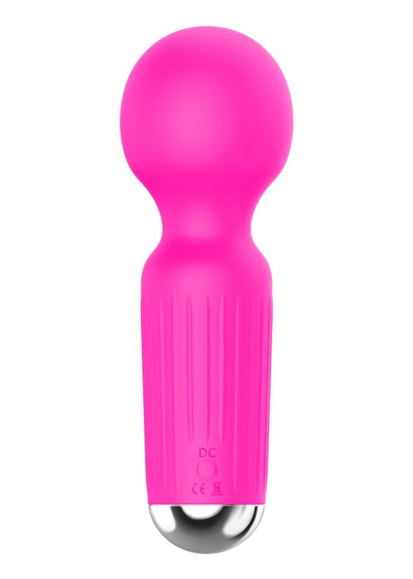 Stymulator Rechargeable Mini Masager USB 20 Functions   Pink - obrazek 4