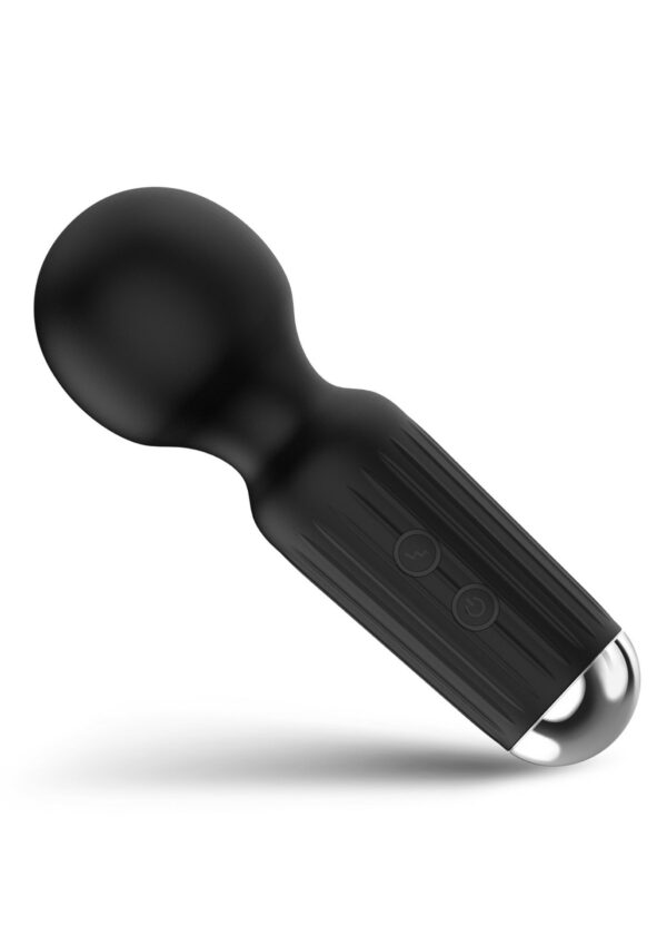 Stymulator Rechargeable Mini Masager USB 20 Functions   Black - obrazek 4