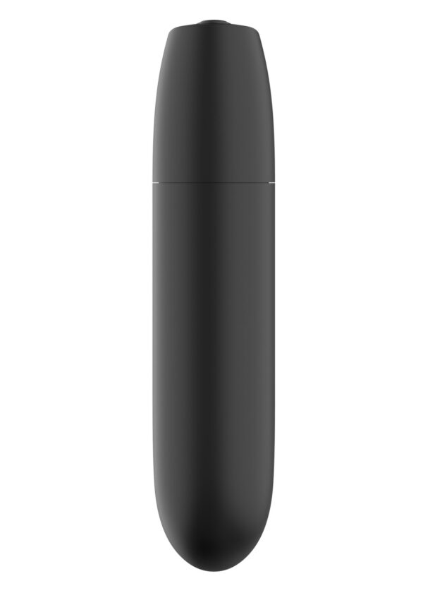 Stymulator Rechargeable Powerful Bullet Vibrator USB 20 Functions   Matt Black - obrazek 4