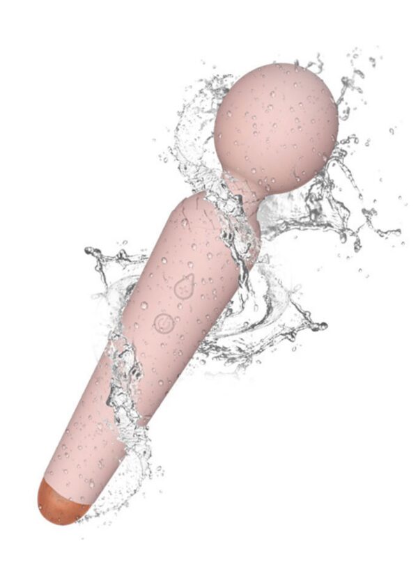 Stymulator Rechargeable Power Wand USB 10 Functions   Flesh - obrazek 4
