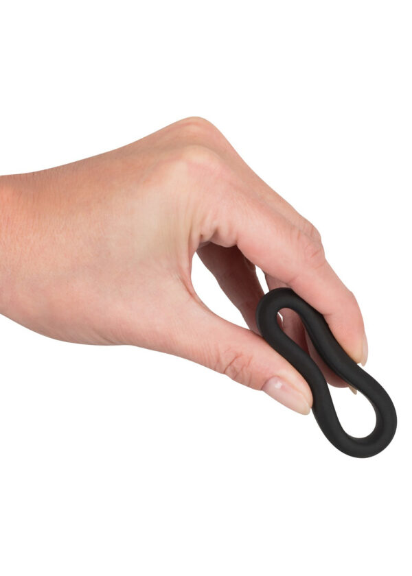 Black Velvets Cock Ring 3.8 cm - obrazek 4