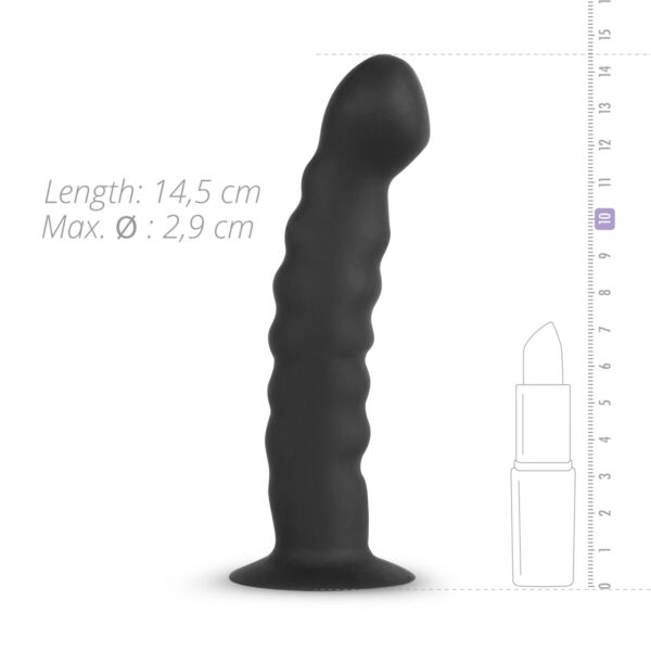 Silicone Strap On   Bended - obrazek 4