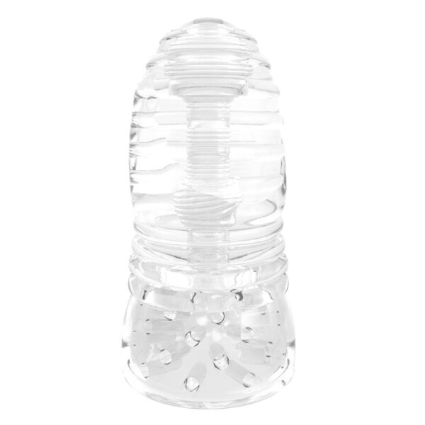 Masturbator  Me You Us Glacier Dual End Stroker Male Masturbator Transparent - obrazek 4