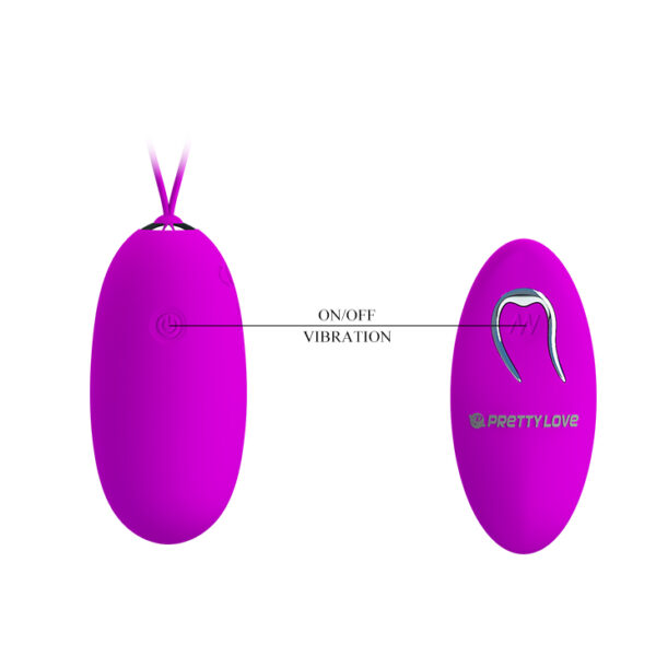 PRETTY LOVE   JOYCE EGG 12 function vibrations - obrazek 4