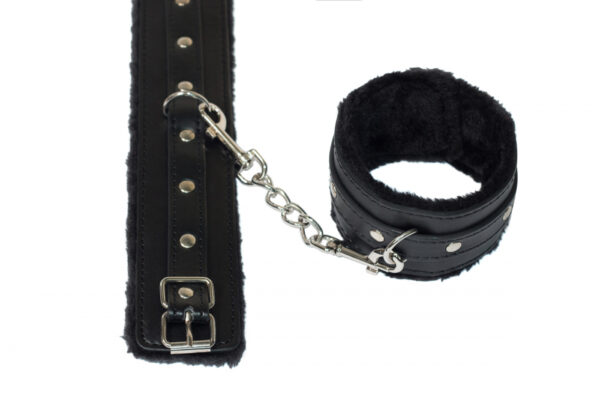 Ankle cuffs Party Hard Eternity Black - obrazek 4