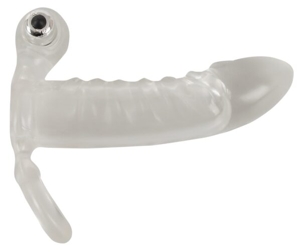 Crystal Clear Vibrating Sleeve - obrazek 4