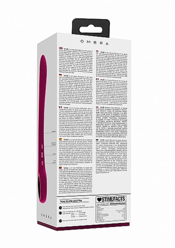 Ombra   Bendable Vibrator Punkt G   Pink - obrazek 4