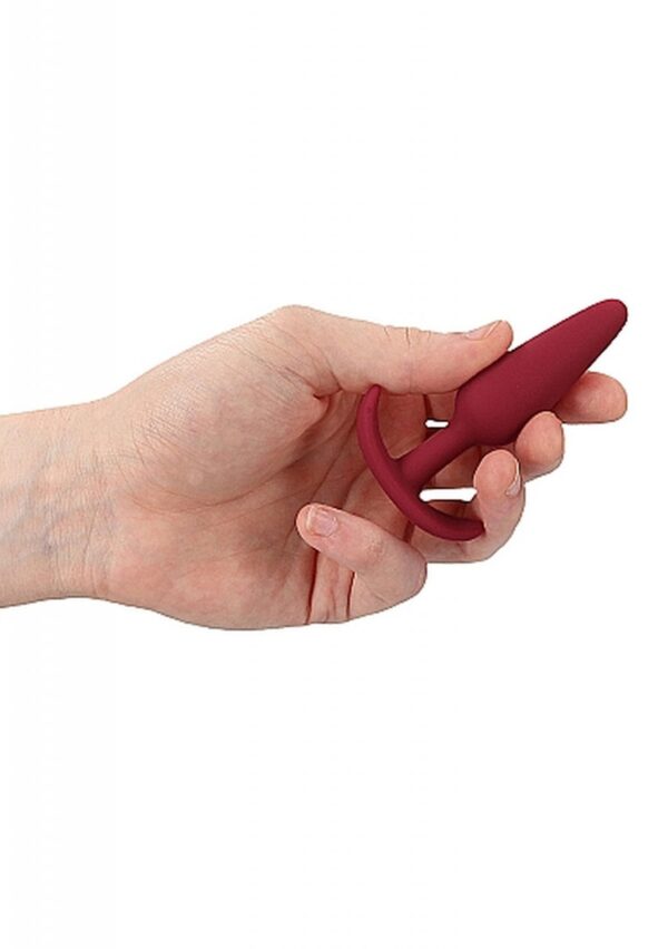 Slim Butt Plug   Red - obrazek 4