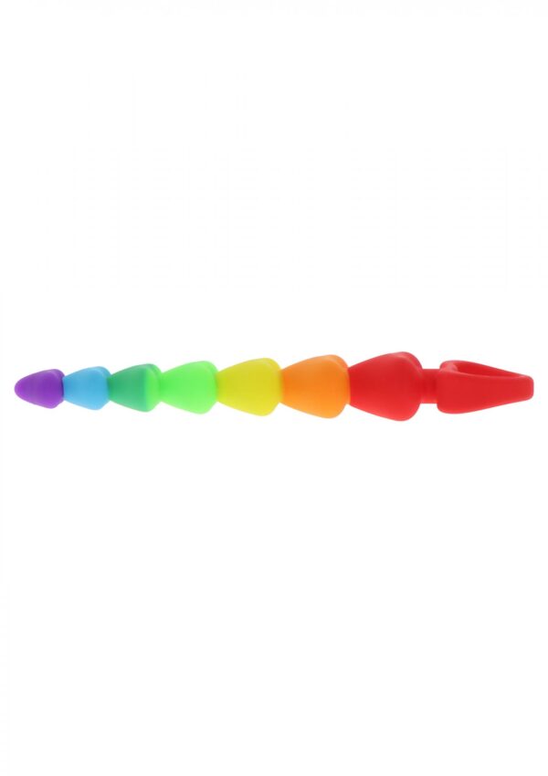 Rainbow Heart Beads Rainbow - obrazek 4