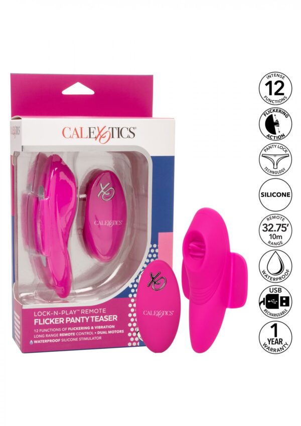 Remote Flicker Panty Teaser Pink - obrazek 4