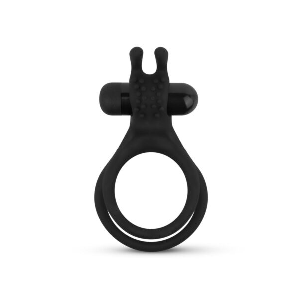 Share Ring   Double Vibrating Cock Ring with Rabbit Ears - obrazek 4