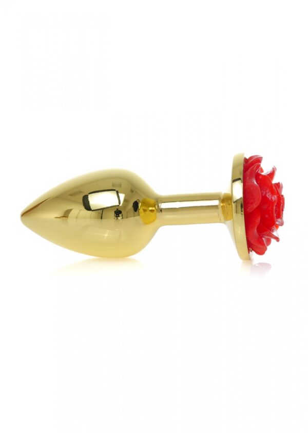 Plug Jewellery Gold PLUG ROSE  Red - obrazek 4