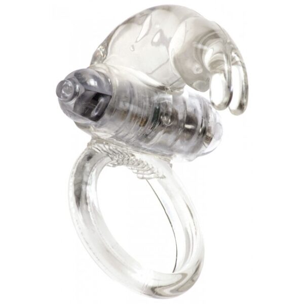 Pierścień  Me You Us Classic Rabbit Cock Ring Transparent - obrazek 4