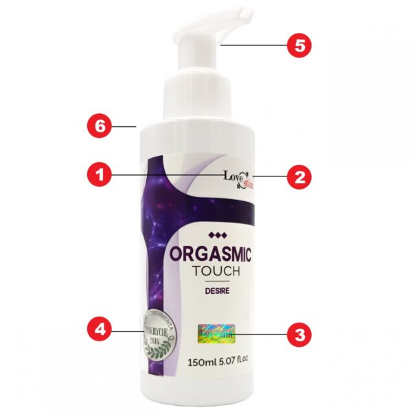 Olejek  ORGASMIC TOUCH DESIRE 150 ml - obrazek 4