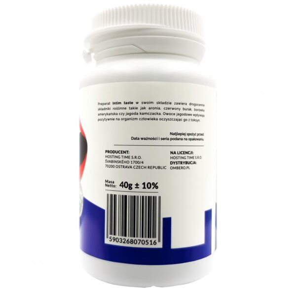 Supl.diety  INTIM TASTE 80 caps - obrazek 4