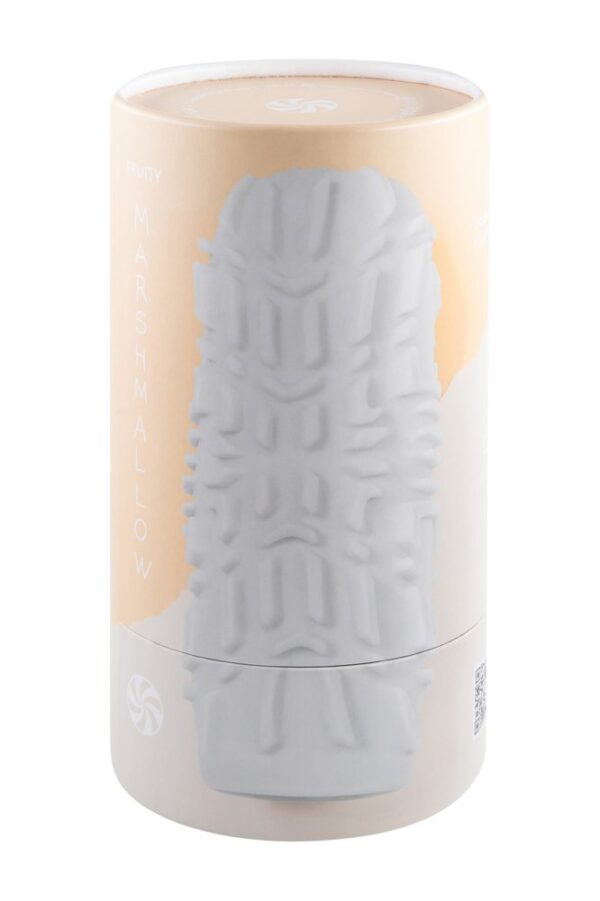 Masturbator Marshmallow Maxi Fruity White - obrazek 4