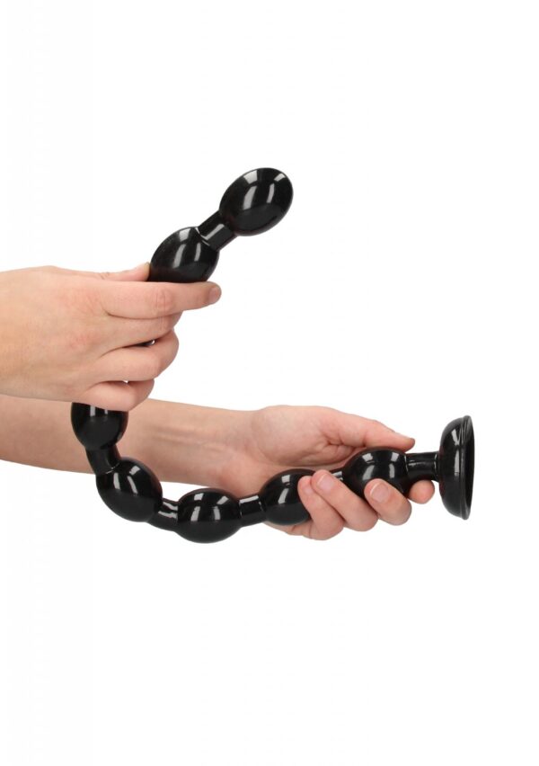 Ass Snake Beaded Dildo   48 cm   Black - obrazek 4